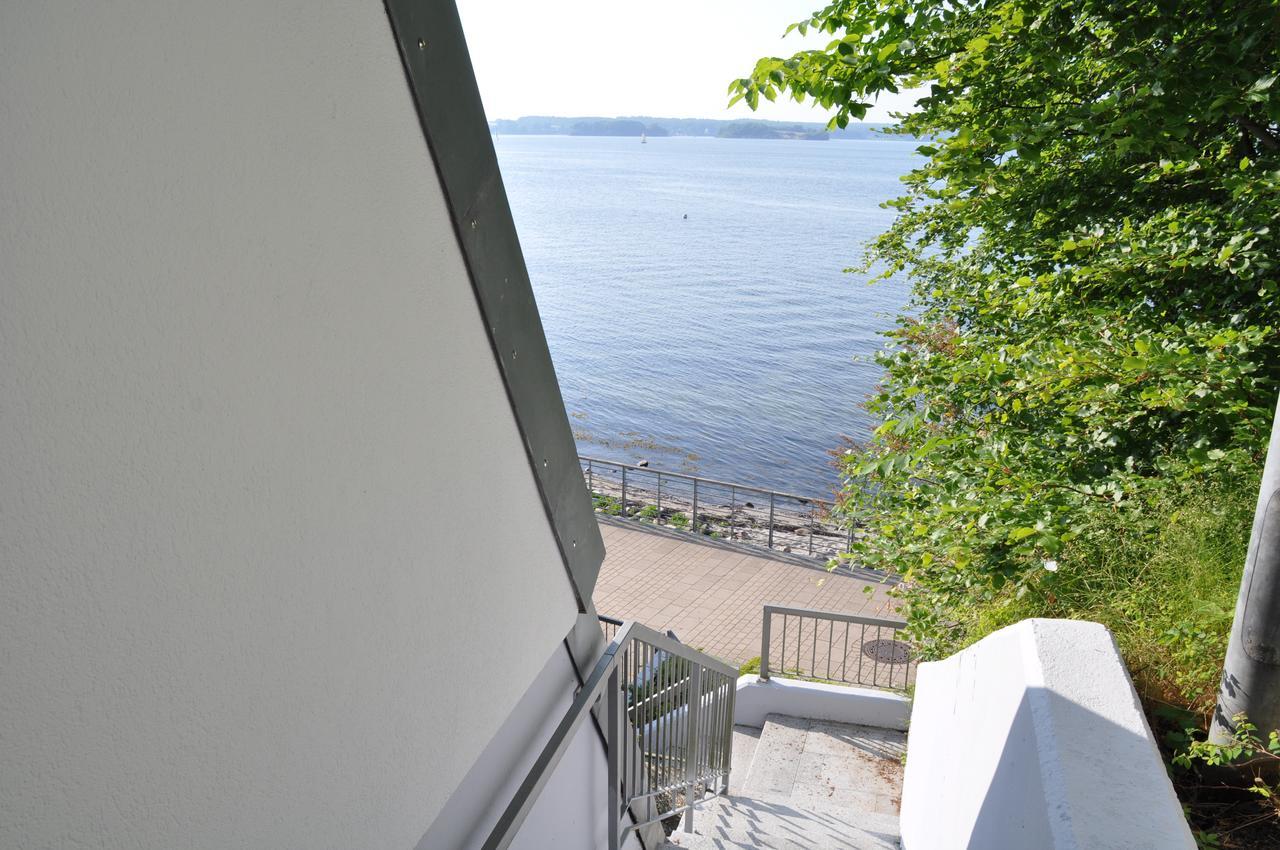 Ferienwohnung Strandkieker Glücksburg Eksteriør bilde