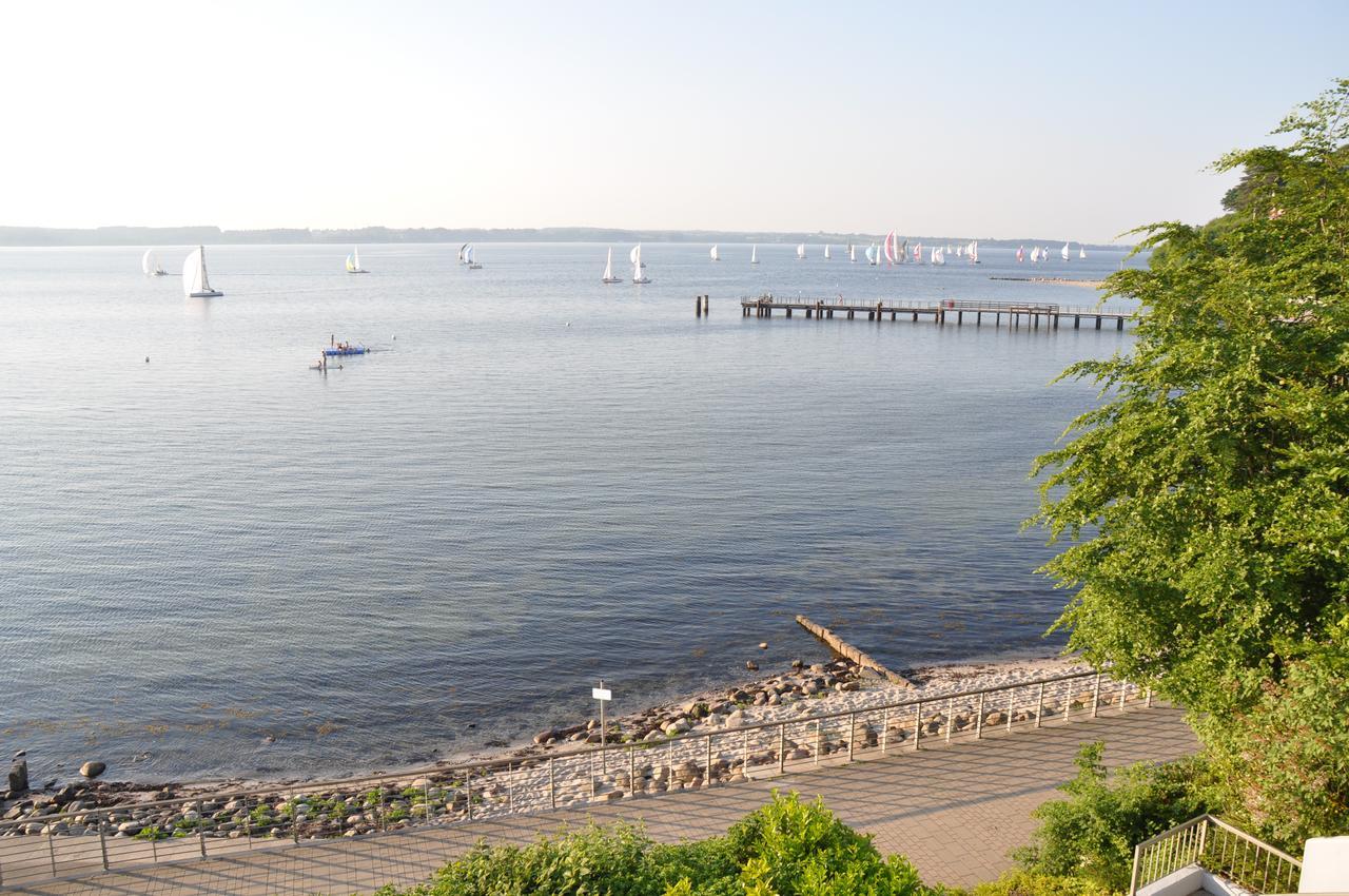 Ferienwohnung Strandkieker Glücksburg Eksteriør bilde