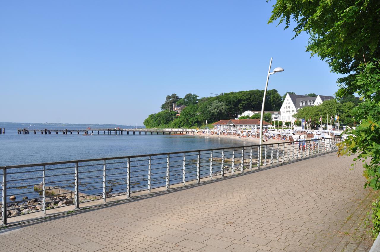 Ferienwohnung Strandkieker Glücksburg Eksteriør bilde