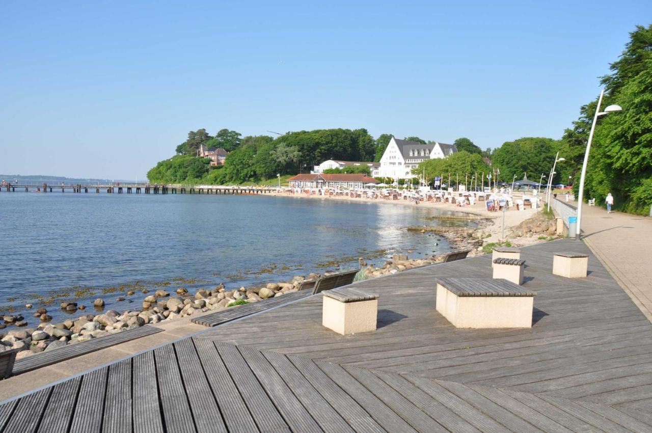 Ferienwohnung Strandkieker Glücksburg Eksteriør bilde